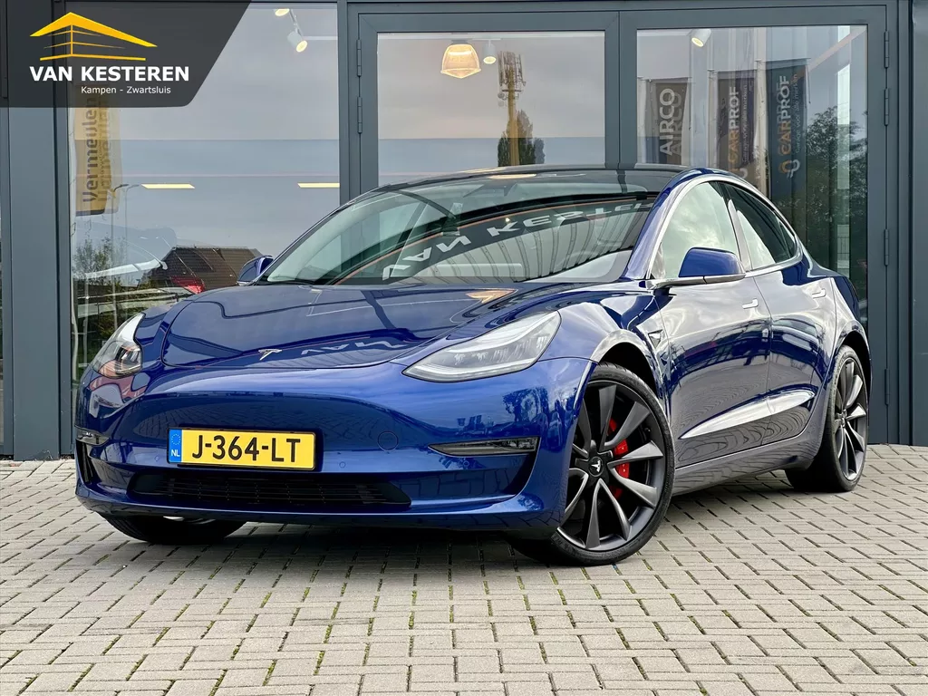 Tesla Model 3 Performance AWD 75 kWh 462 PK | BTW Auto | SOH 88% | Stoelverwarm. | 20