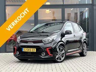 KIA Picanto 1.0 T-GDi 100pk 5-zits GT-Line | NAV | Cam. | Leer | Climate | Stoel + Stuurverw. | Climate C. | DAB | Carplay | NL Auto |