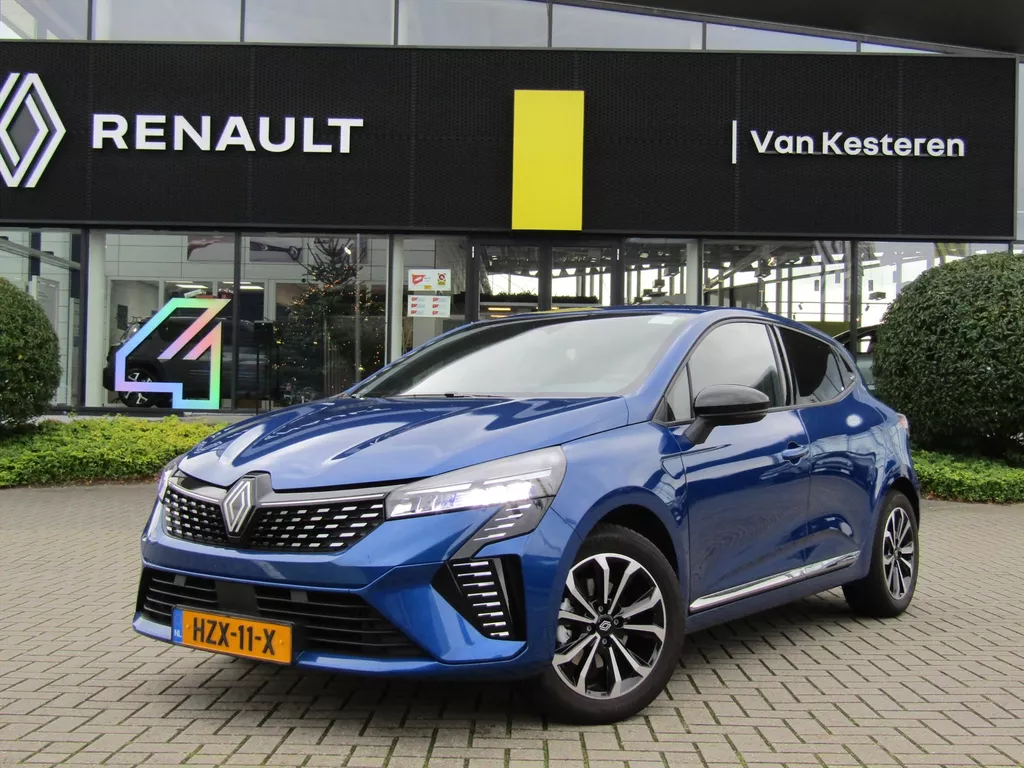 RENAULT Clio 1.6 E-Tech Hybrid 145pk Techno / Navigatie / Camera / Bleu Iron / Cruise / Carplay