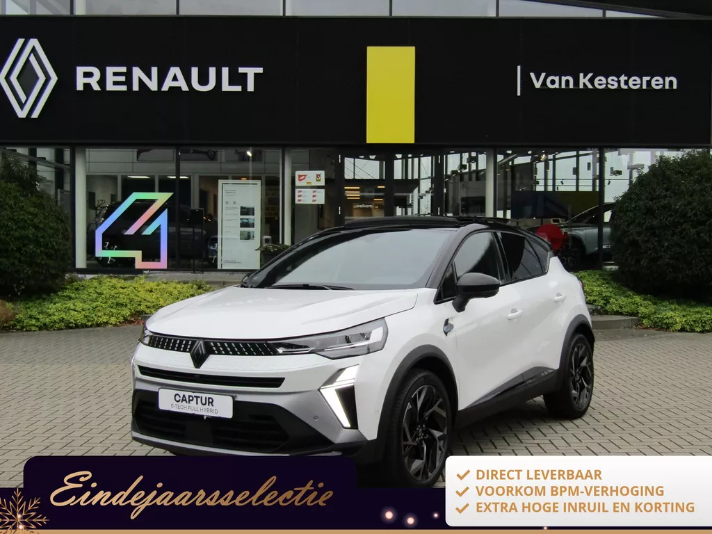 Renault Captur Full hybrid E-Tech 160pk Aut Esprit Alpine / Schuif-kanteldak / *NU UIT VOORRAAD LEVERBAAR 38.140,-RIJKLAAR!!!