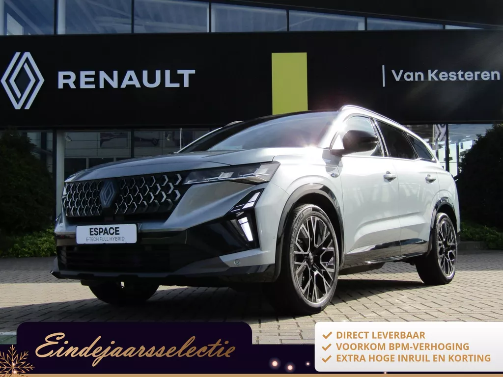 Renault Espace E-Tech Full Hybrid 200PK Esprit Alpine 7 Persoons / Pack light & Sound / Pack privilege