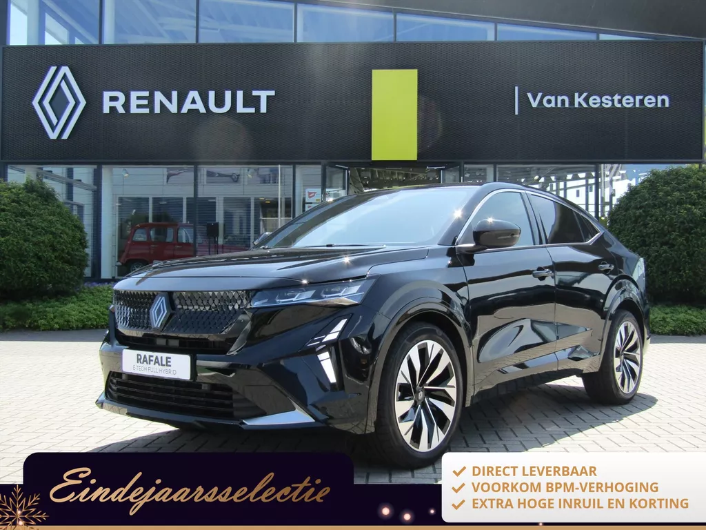 Renault Rafale E-Tech full hybrid 200pk Aut Techno / Stuur-Stoelverwarming / elektrisch bedienbare achterklep
