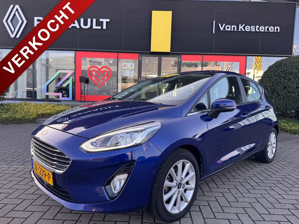 FORD Fiesta 1.0 EcoBoost 100pk 5dr/ Titanium/ Trekhaak/ ACC/ Navi/ Camera/ Aut. inparkeren