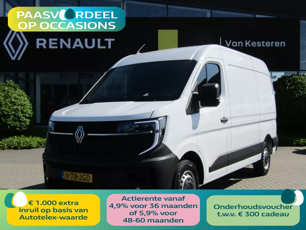RENAULT Master GB Blue dCi 150pk L2H2 T35 Advance/Armsteun/Camera/Navigatie/Clima/BPM Vrij!!