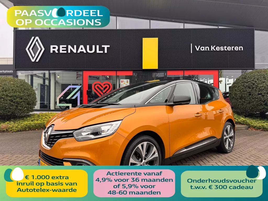 RENAULT Scénic 1.2 TCe 130pk Intens / Trekhaak (wegklapbaar) / Navigatie / Zeer Compleet
