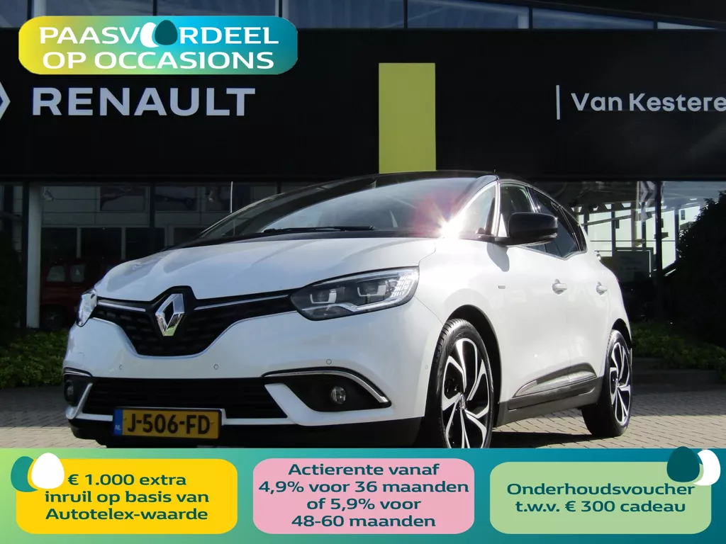 RENAULT Scénic 1.3 TCe 140pk GPF Bose / Trekhaak / Navi / Camera / Blindspot / Panoramadak / Carantrekker 1800KG