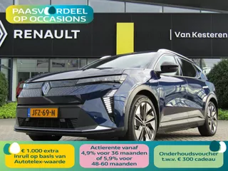 RENAULT Scenic E-Tech EV87 220pk long range Techno / Pack Comfort Premium / Demo Auto / Informeer naar beschikbaarheid