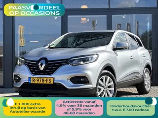 RENAULT Kadjar TCe 140pk GPF Intens | Trekhaak  | Nav.  | Cam. | Carplay | Compleet dealer O.H.|