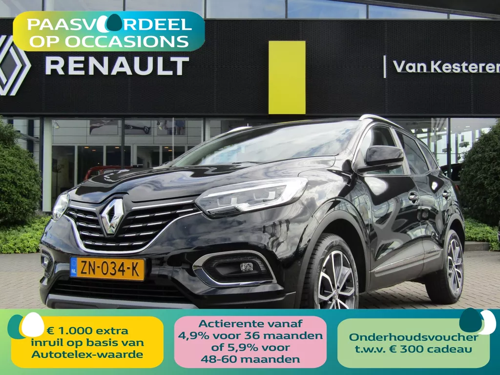 RENAULT Kadjar TCe 140pk GPF Intens / Trekhaak / Navigatie / Camera / Blindspot / Compleet dealer O.H.