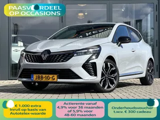 Renault Clio E-Tech Hybrid 145 Techno / 9,3 Navigatie / Camera / 17"/ Stoelverw.