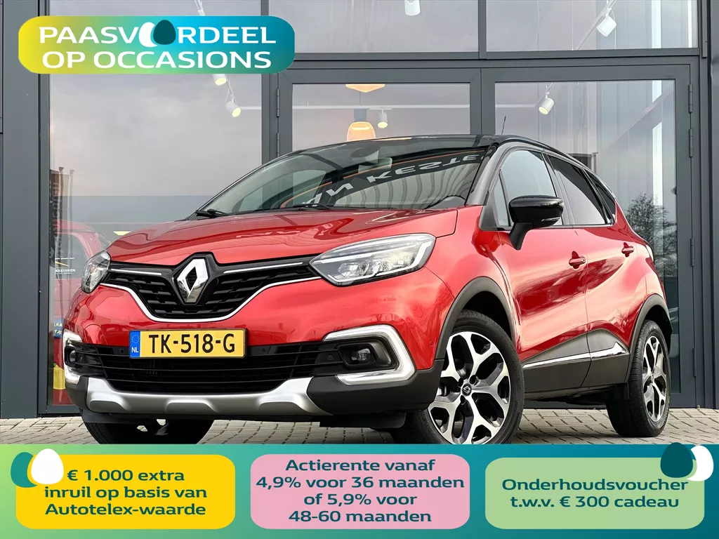 Renault Captur TCe 90  Intens | Nav. | Cam. PDC V+A | Dodehoekwaarsch. | LED | NL Auto |