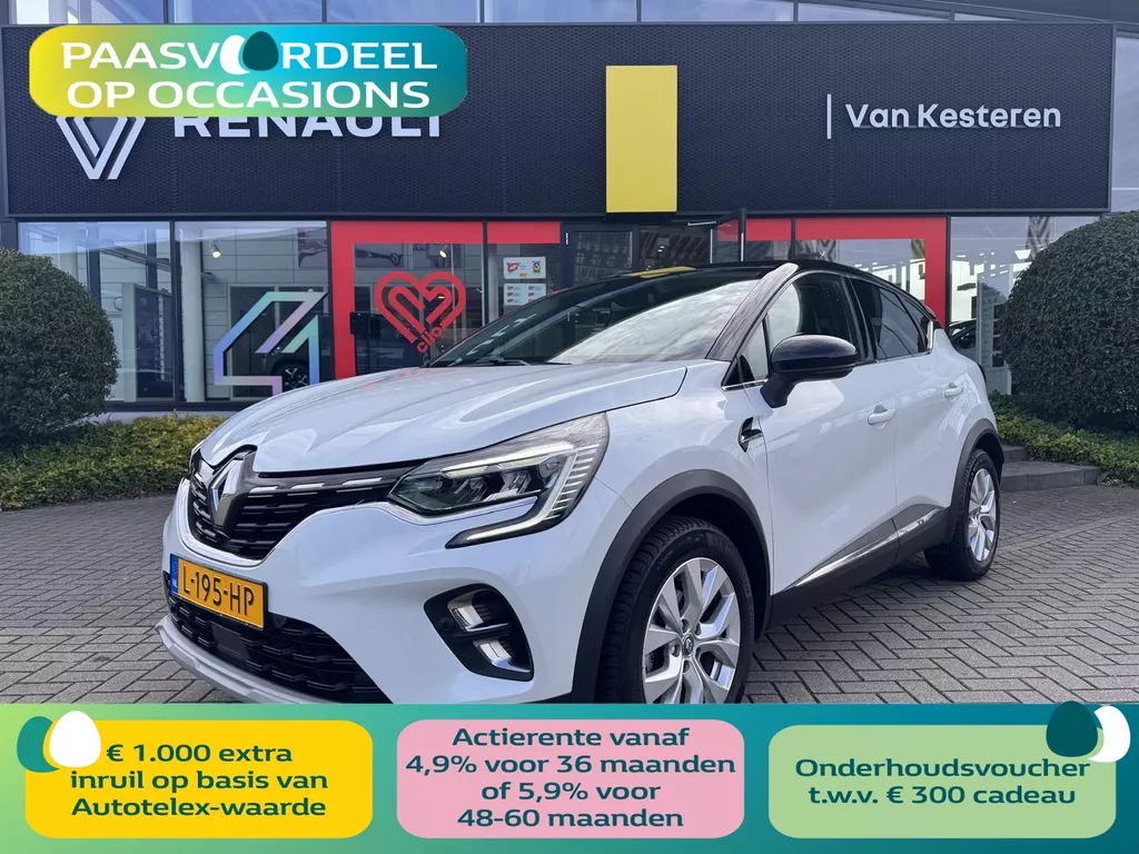 RENAULT Captur TCe 90pk GPF Intens / Camera / Navi / Compleet dealer O.H. / NL-auto