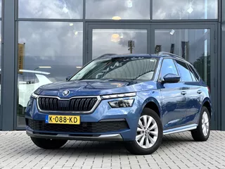 Skoda Kamiq 1.0 TSI Greentech 110pk DSG-7 Business Edition | Trekh. | Leer/Alcantara | Stoelverw. | Cam. | Navigatie | LED | Keyless | NL Auto|