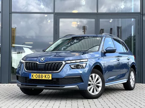 Skoda Kamiq 1.0 TSI Greentech 110pk DSG-7 Business Edition | Trekh. | Leer/Alcantara | Stoelverw. | Cam. | Navigatie | LED | Keyless | NL Auto|
