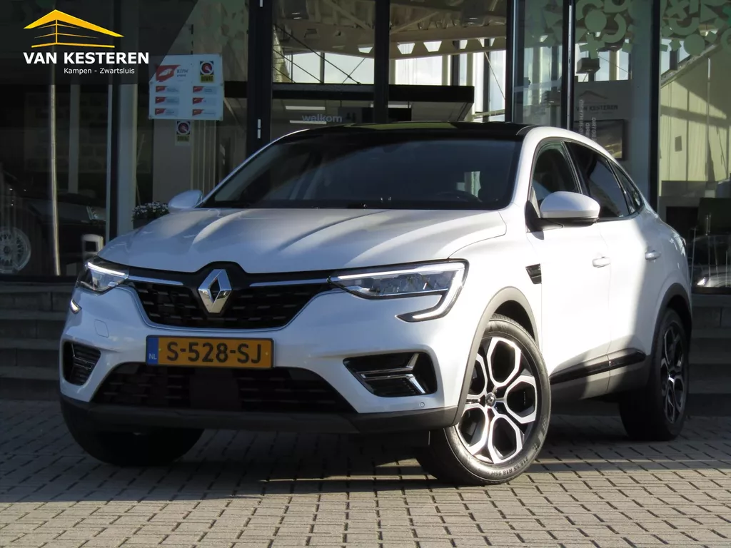 Renault Arkana 1.6 E-TECH Hybrid 143pk Aut Techno / Zwart Dak /  Trekhaak / Stoelverwarming / Navigatie / Camera / 1e eigenaar / Compleet dealer O.H.