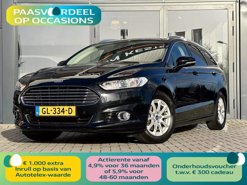 FORD Mondeo 1.5 EcoBoost 160pk Titanium | Trekh. | Nav. | Voorruitverwarming | NL Auto |