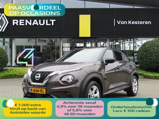 NISSAN Juke 1.0 DIG-T 117pk N-Connecta / Navigatie / Camera / Cruise-Control / 1e eigenaar