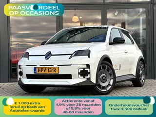 Renault 5 Night & Day 40kWh 120pk | Stoelverw. | DC Snellader |  Dakstikker R5 | NL Auto |