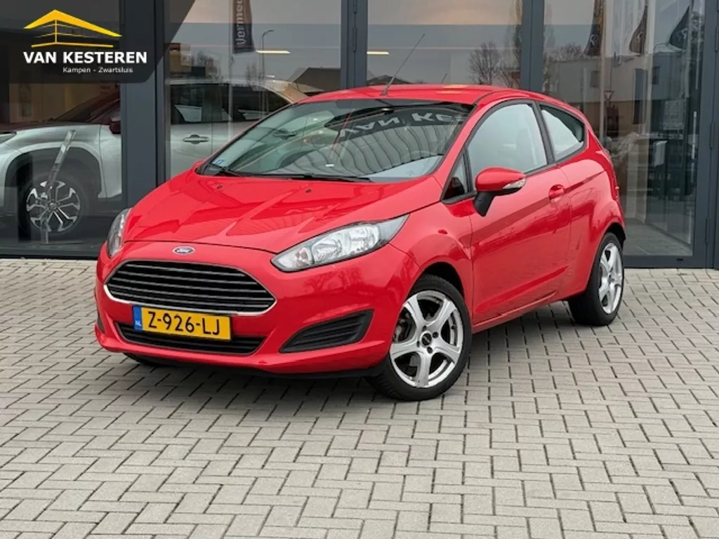 FORD Fiesta Style 1.2 4-cil. 3drs Airco / Cruise Control / Lichtm. velgen 16" met all seasonbanden