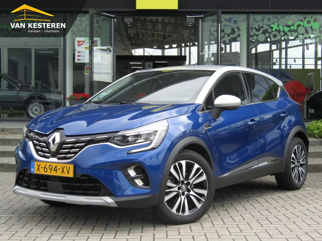 RENAULT Captur E-Tech Hybrid 145pk Aut Iconic / Trekhaak / 360 Camera / Vol Leder / 1e eigenaar / Compleet dealer O.H