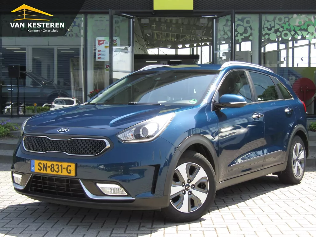 KIA Niro 1.6 GDi Hybrid 141pk DCT6 DynamicLine / Trekhaak / Navigatie / Camera / Cruise - Control / 4 Seizoenbanden