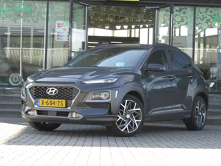 HYUNDAI Kona EV 204pk 2WD Aut. Premium / Navigatie / Camera / Leder / Stoelverwarming - Koeling / Blindspot / Zeer Compleet