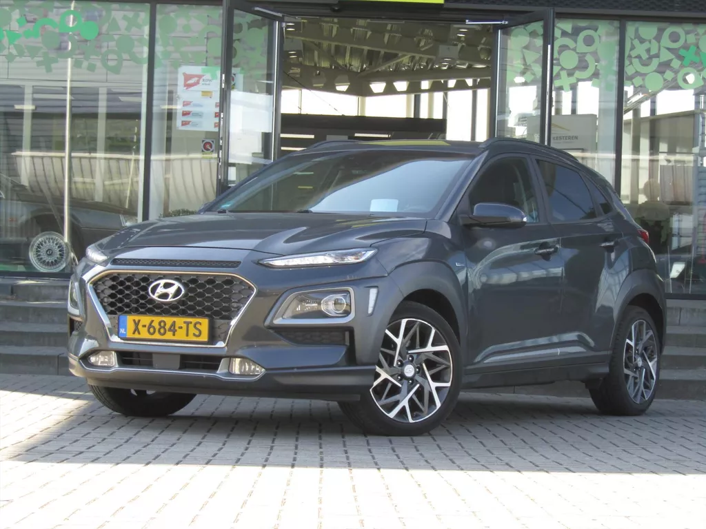HYUNDAI Kona EV 204pk 2WD Aut. Premium / Navigatie / Camera / Leder / Stoelverwarming - Koeling / Blindspot / Zeer Compleet
