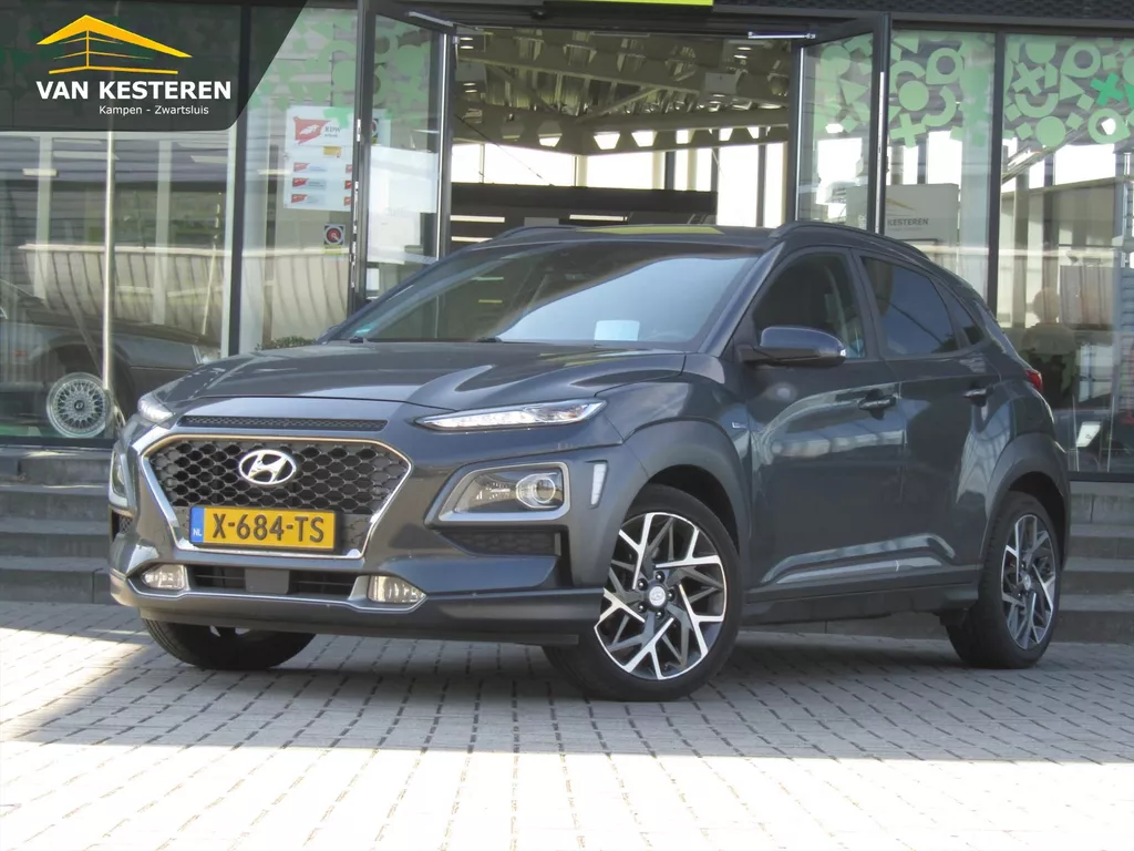 HYUNDAI Kona EV 204pk 2WD Aut. Premium / Navigatie / Camera / Leder / Stoelverwarming - Koeling / Blindspot / Zeer Compleet