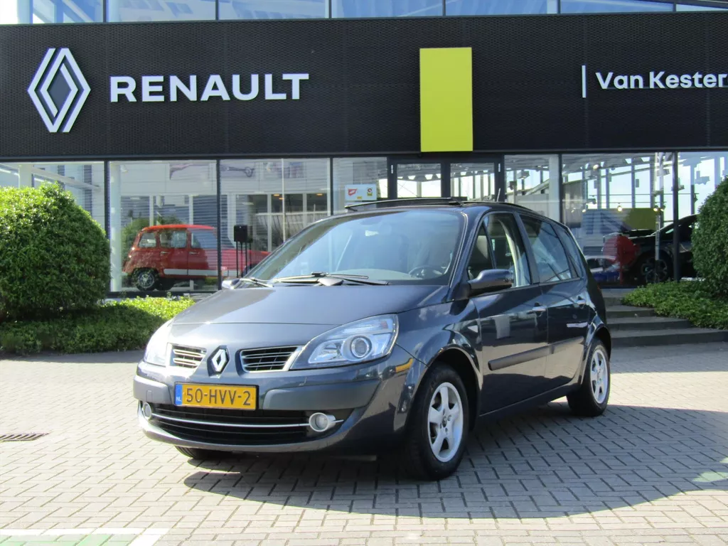 RENAULT Scenic 1.6 16V Business Line / Trekhaak / Schuif-Kanteldak / Compleet dealer O.H. / Uniek